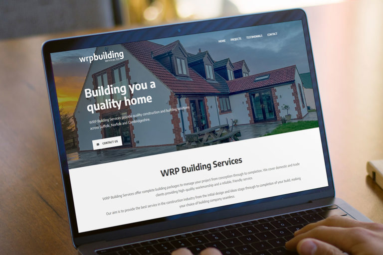 WRP Building Services Website Design