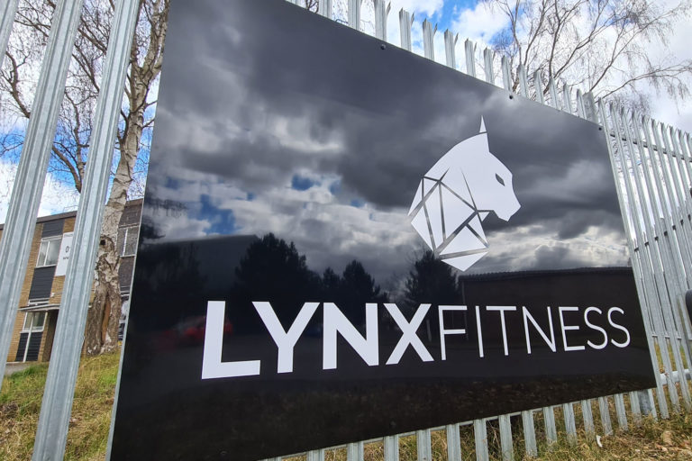 Sign at Lynx Fitness in Brandon